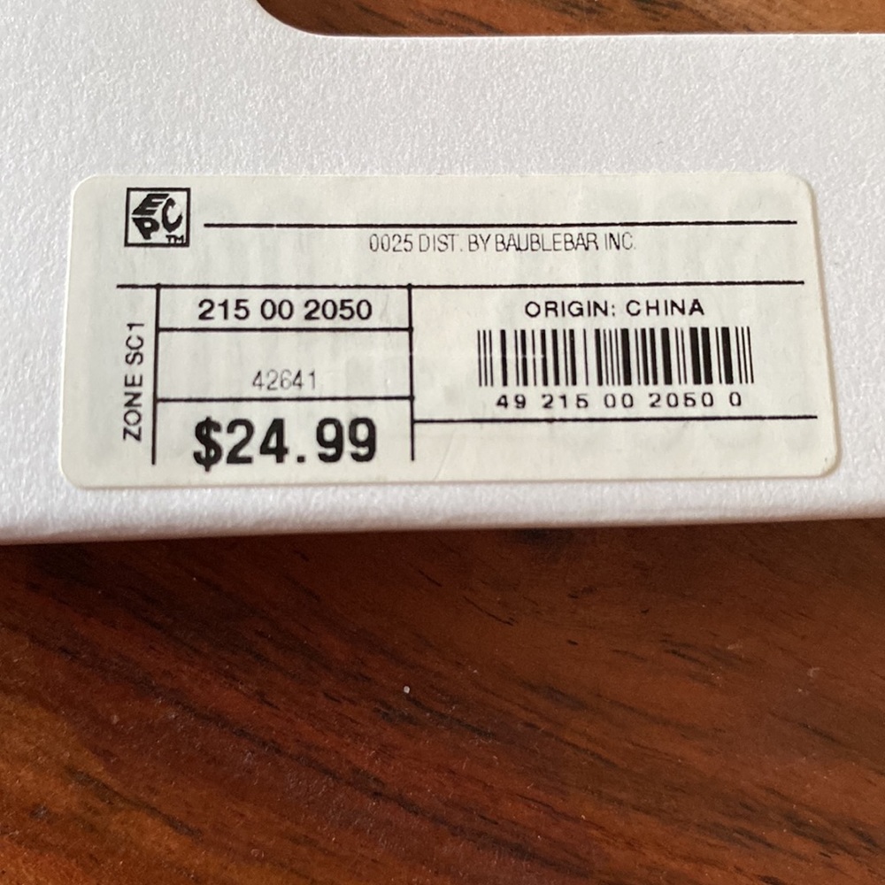 NWT Sugarfix by BaubleBar chunky gold statement necklace florals - Picture 5 of 6